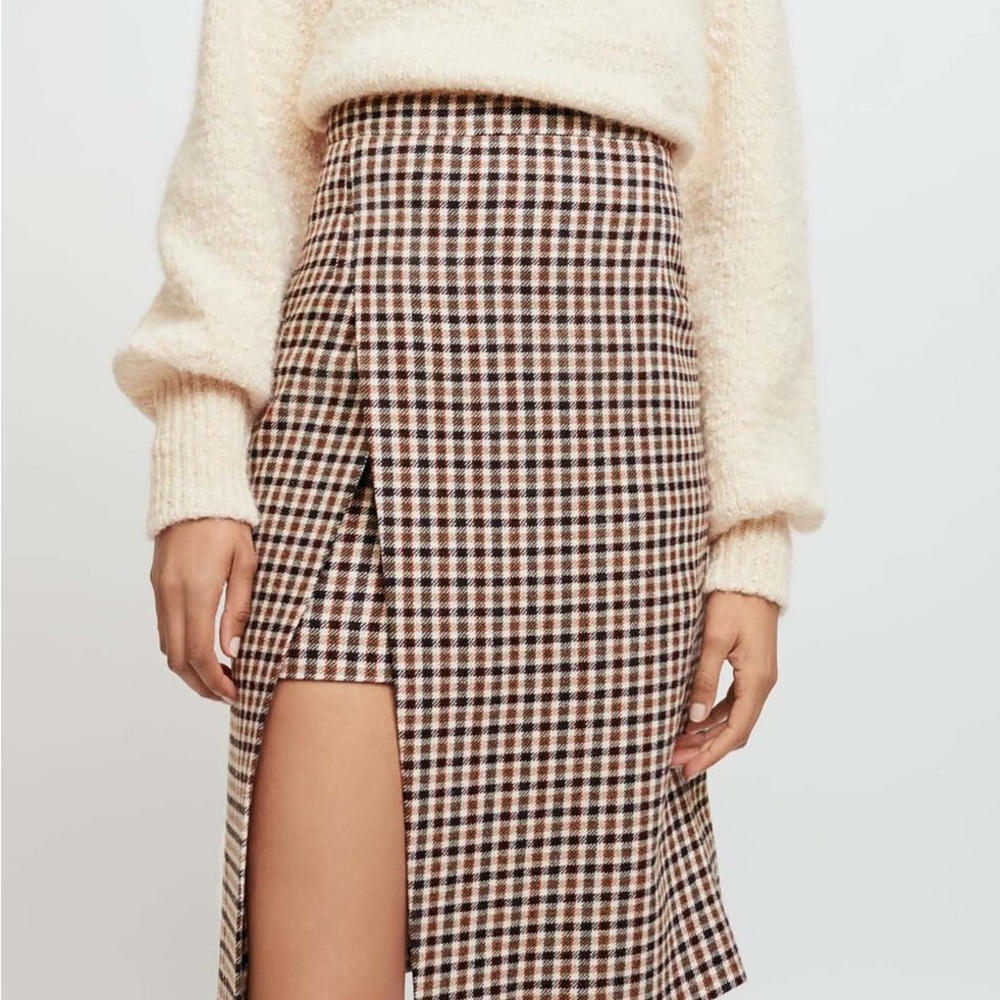 Maje Josselin Plan Midi Pencil Skirt (new with tag)